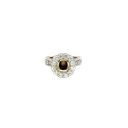 14K White Gold Diamond Engagement Ring