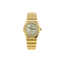 Ladies Omega Constellation 18K Yellow Gold Watch
