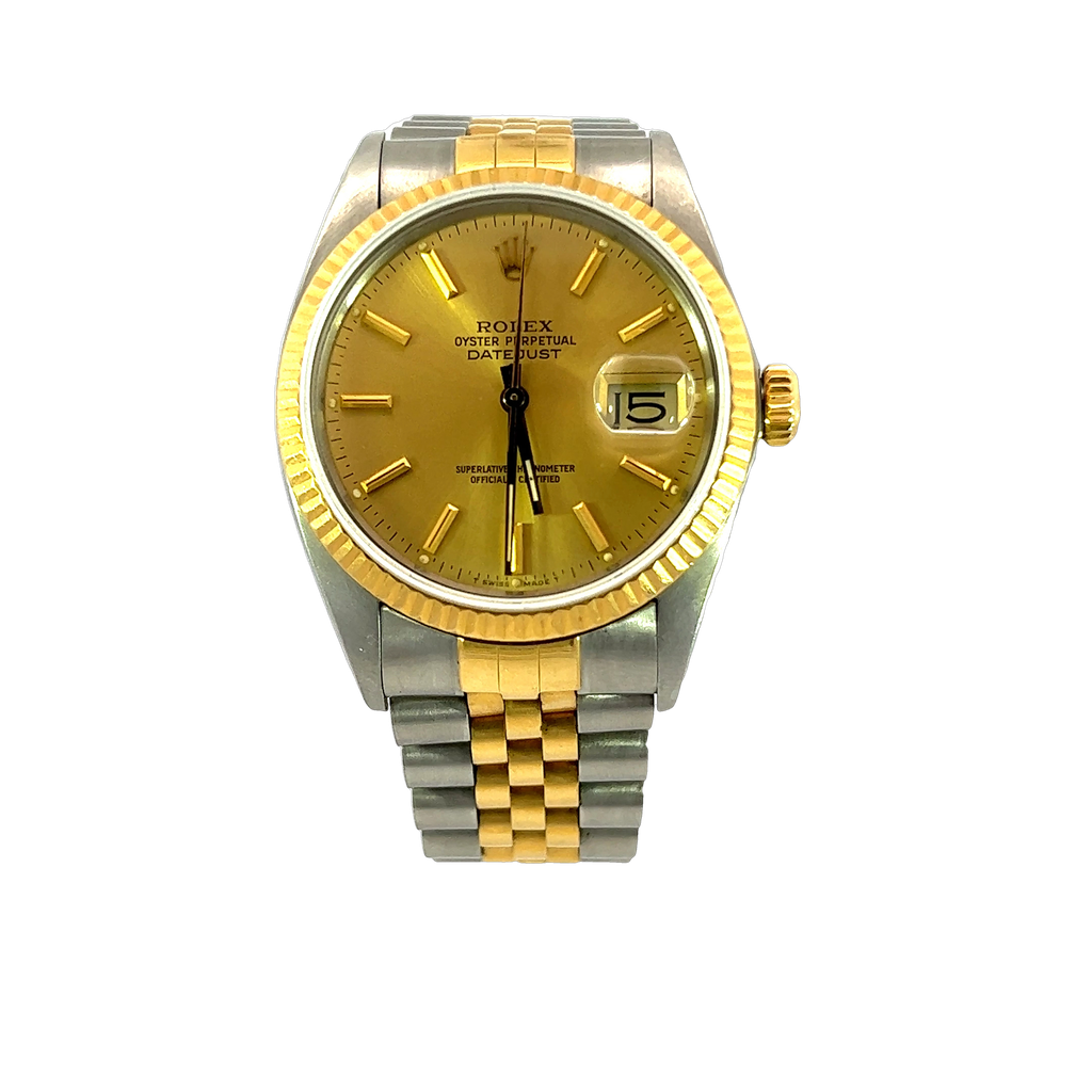 Men's Rolex Datejust Two-Tone Watch