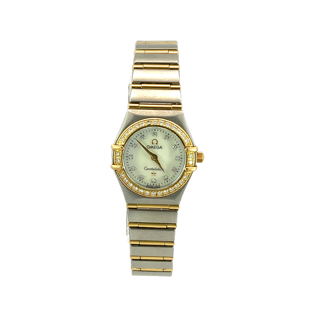 Ladies Omega Constellation Two-Tone Watch