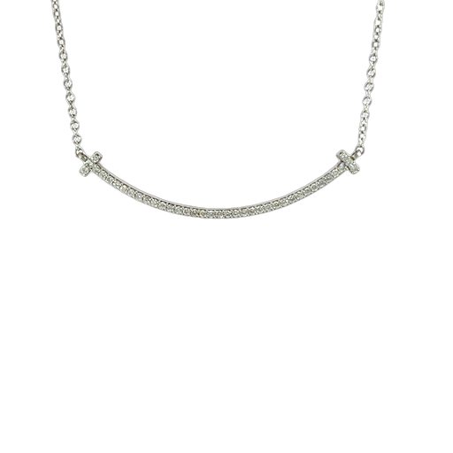 [882226800005] 14K White Gold Diamond Necklace