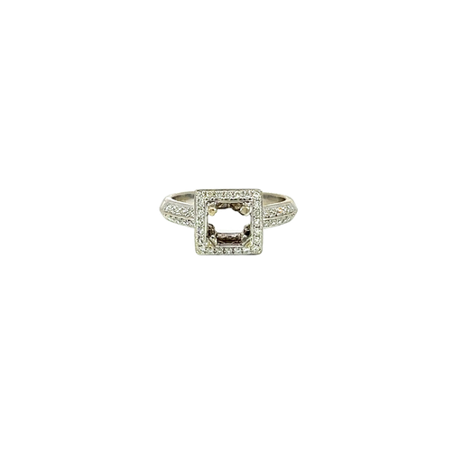 [867193200009] 18K White Gold Diamond Ring