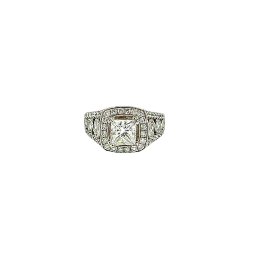 [889660800002] 18K White Gold Diamond Engagement Ring