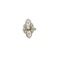 10K White Gold Diamond Ring