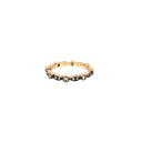 14K Rose Gold Diamond Band