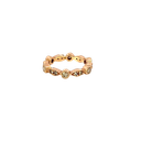 14K Rose Gold Diamond Stackable Ring