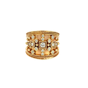 14K Rose Gold Diamond Cocktail Ring