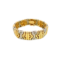 14K Two-Tone Gold Diamond Fashion Bracelet