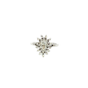 14K White Gold Diamond Fashion Ring