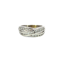 14K White Gold Diamond Cocktail Ring