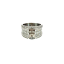 14K White Gold Diamond Cocktail Ring