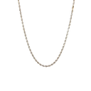 14K White Gold Chain Necklaces