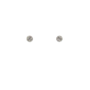 14K White Gold Diamond Earring Jackets