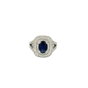 14K White Gold Diamond Fashion Ring
