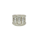 18K White Gold Diamond Ring