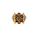 14K Yellow Gold Citrine Cocktail Ring