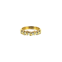 14K Yellow Gold Diamond Ring