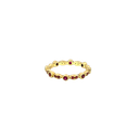 14K Yellow Gold Ruby Stackable Ring