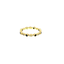 14K Yellow Gold Sapphire Stackable Ring