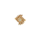 14K Yellow Gold Diamond Cocktail Ring