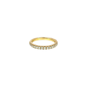 14K Yellow Gold Diamond Wedding Band Ring