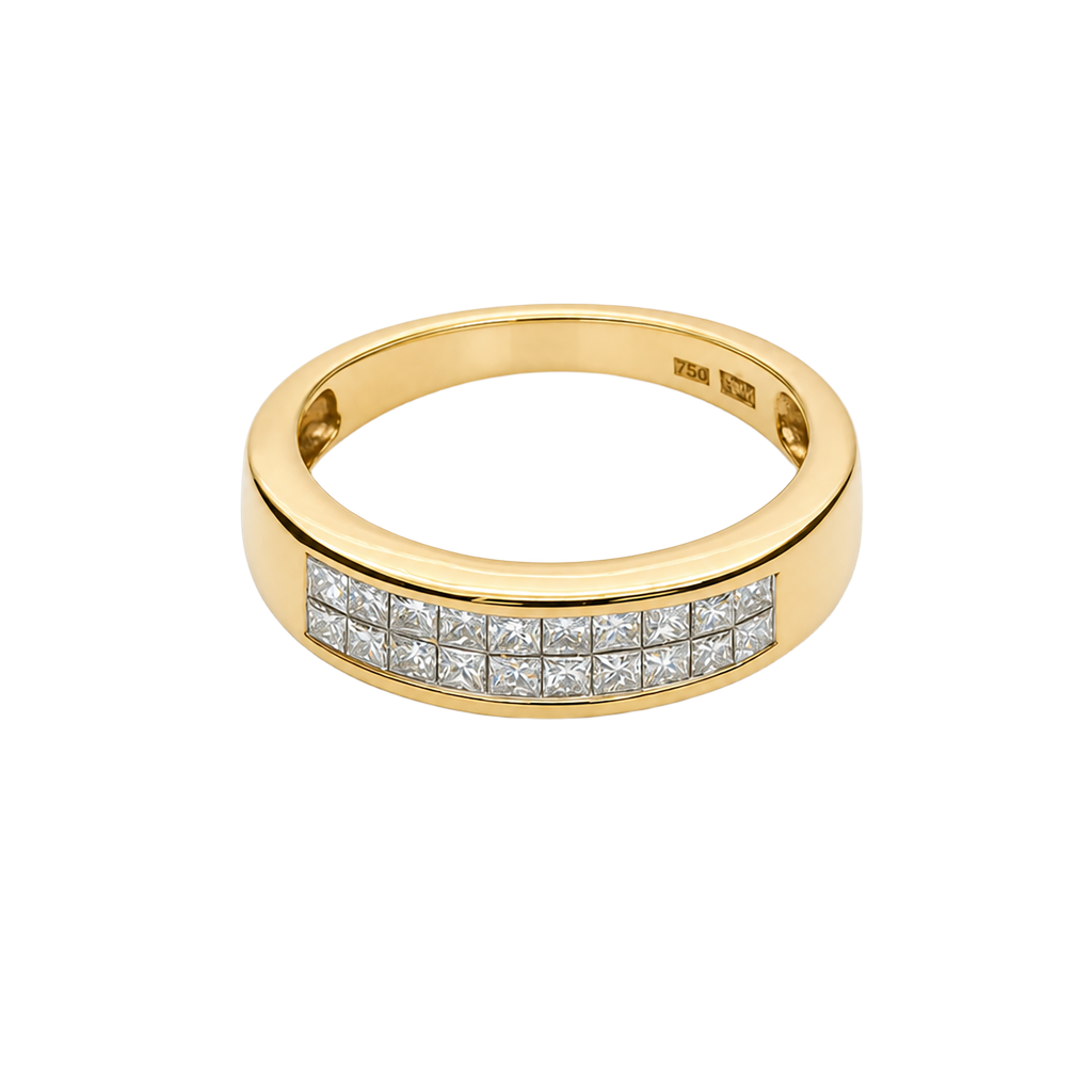 14K Yellow Gold Diamond Ring