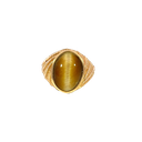 14K Yellow Gold Tiger's Eye Cocktail Ring