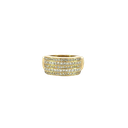 14K Yellow Gold Diamond Band