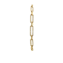14K Yellow Gold Diamond Bracelet