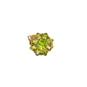14K Yellow Gold Peridot Cocktail Ring