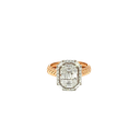 18K Rose Gold Diamond Fashion Ring