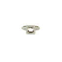 18K White Gold Diamond Ring