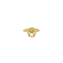 18K Yellow Gold Diamond Engagement Ring