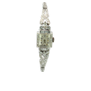 Ladies Hamilton 14K White Gold Diamond Watch