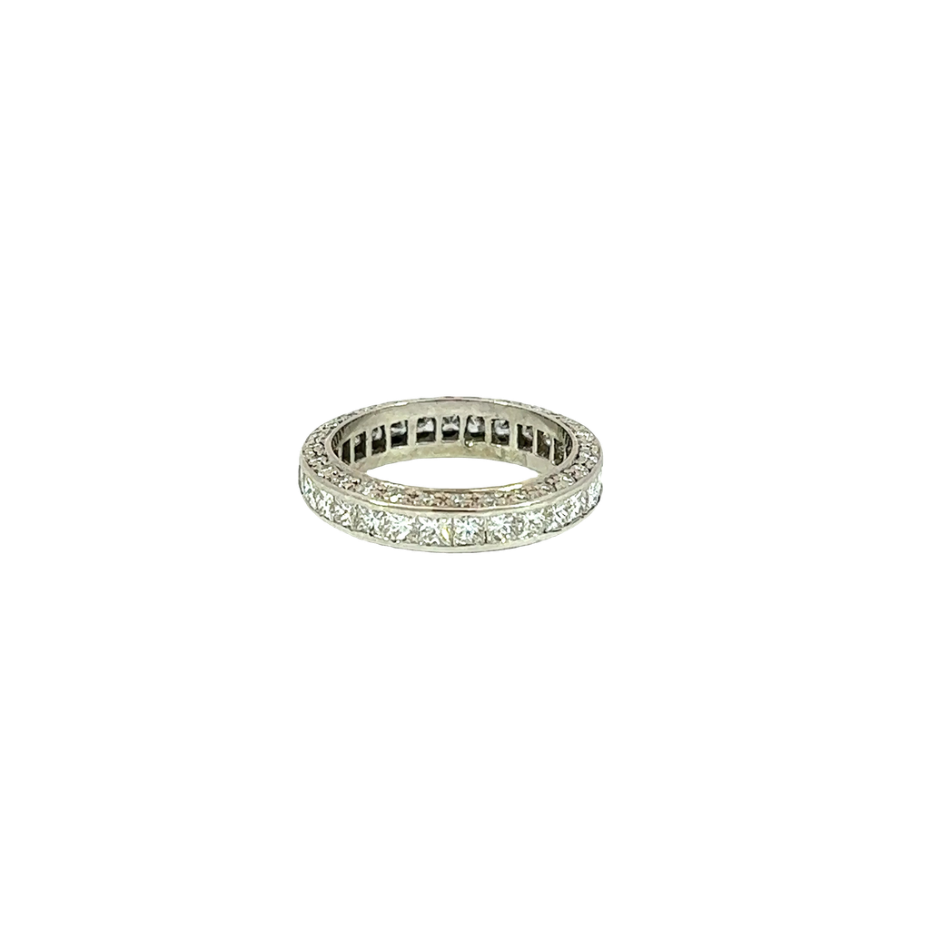 18K Gold Diamond Eternity Band