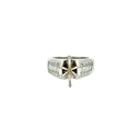 Platinum Diamond Cocktail Ring