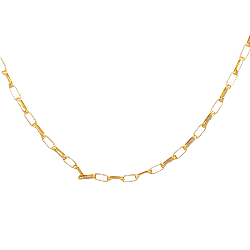 14K Yellow Gold 22" Chain