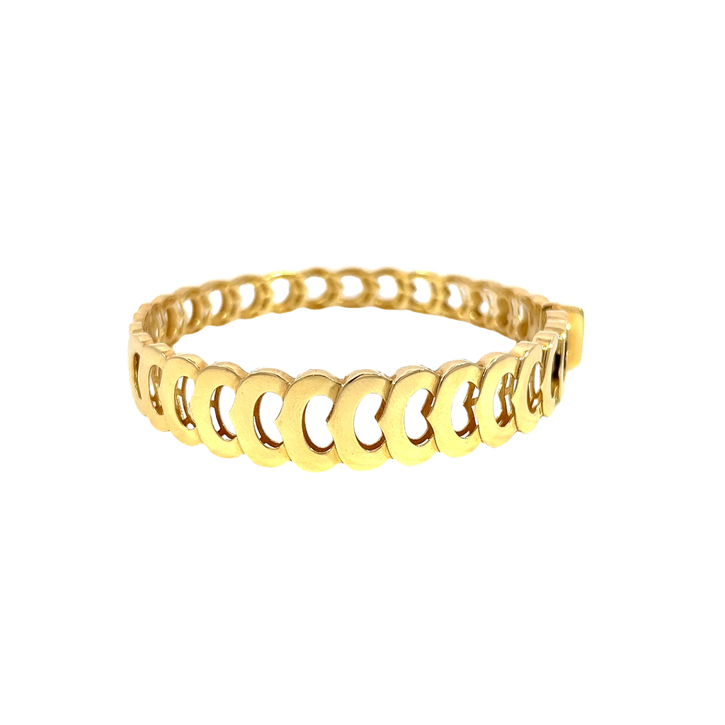 14K Yellow Gold Bangle Bracelet