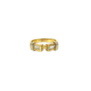 14K Yellow Gold Diamond Ring