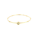 14K Yellow Gold Diamond Bracelet