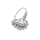 14K White Gold Diamond Ring