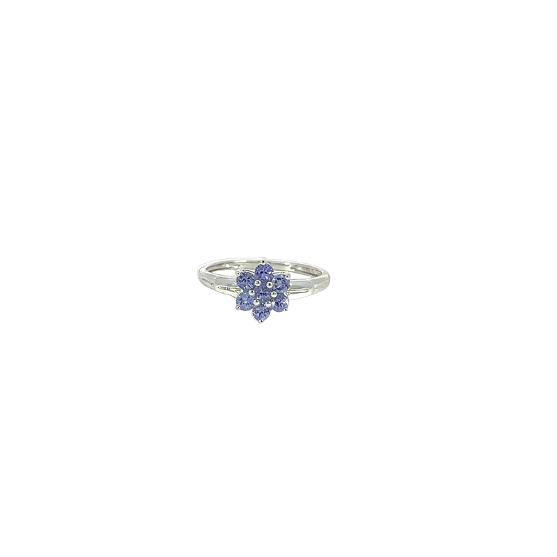 Platinum Tanzanite Fashion Ring, 0.50ct tw