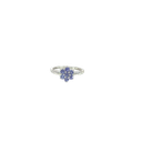 Platinum Tanzanite Fashion Ring, 0.50ct tw