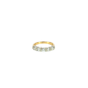 14K Two-Tone Diamond Band