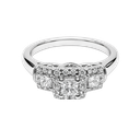 14KW White Gold Diamond Ring
