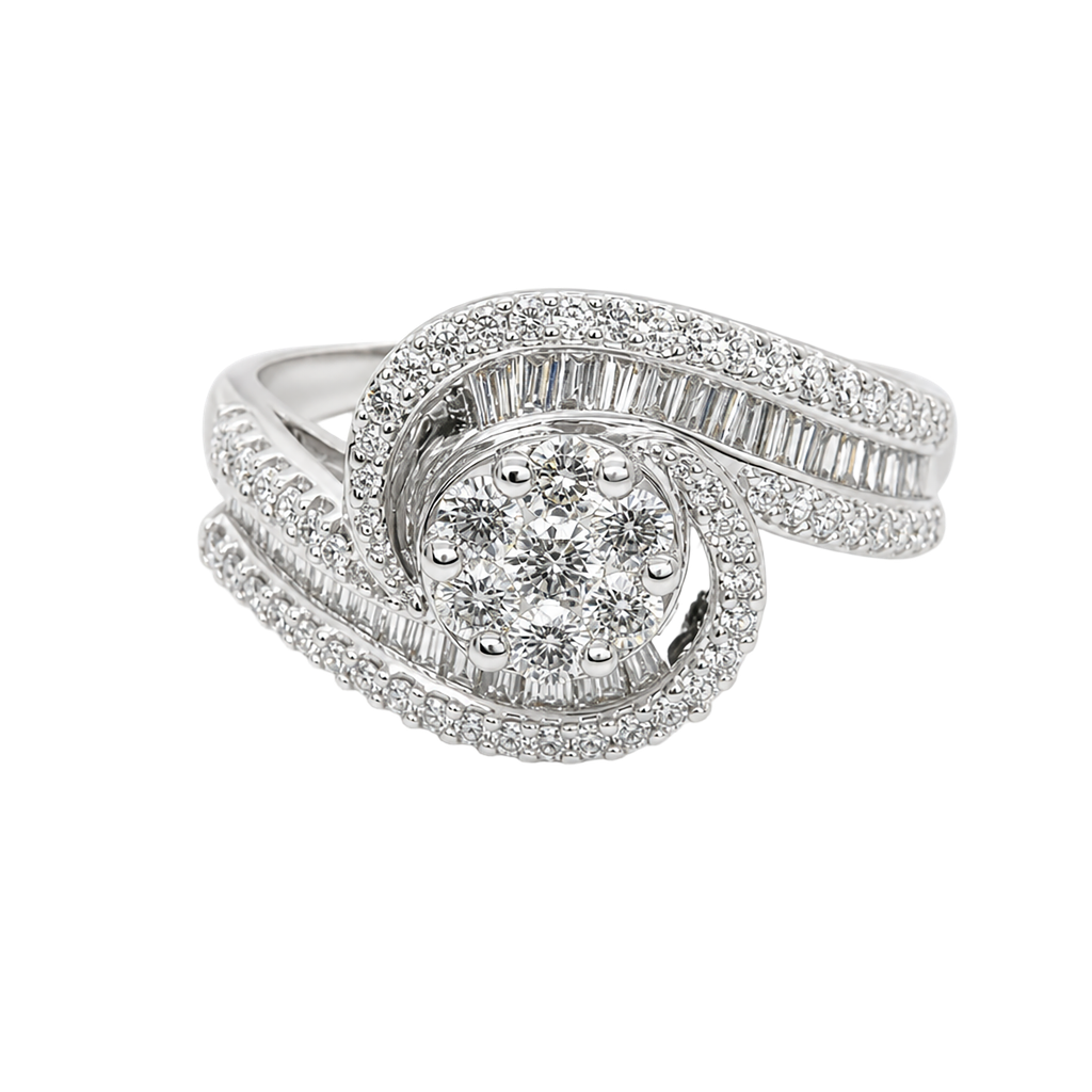 14K Yellow Gold Diamond Ring