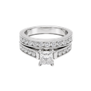 14K Yellow Gold Diamond Wedding Set