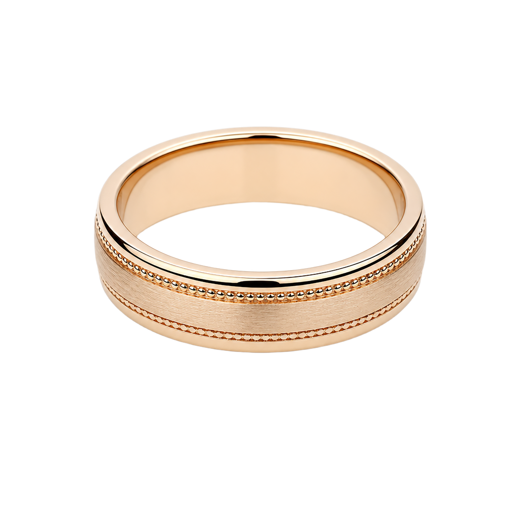 14K Yellow Gold Band