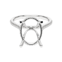 18K White Gold Diamond Ring