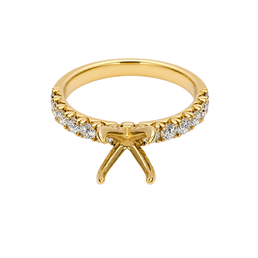 18K White Gold Diamond Ring